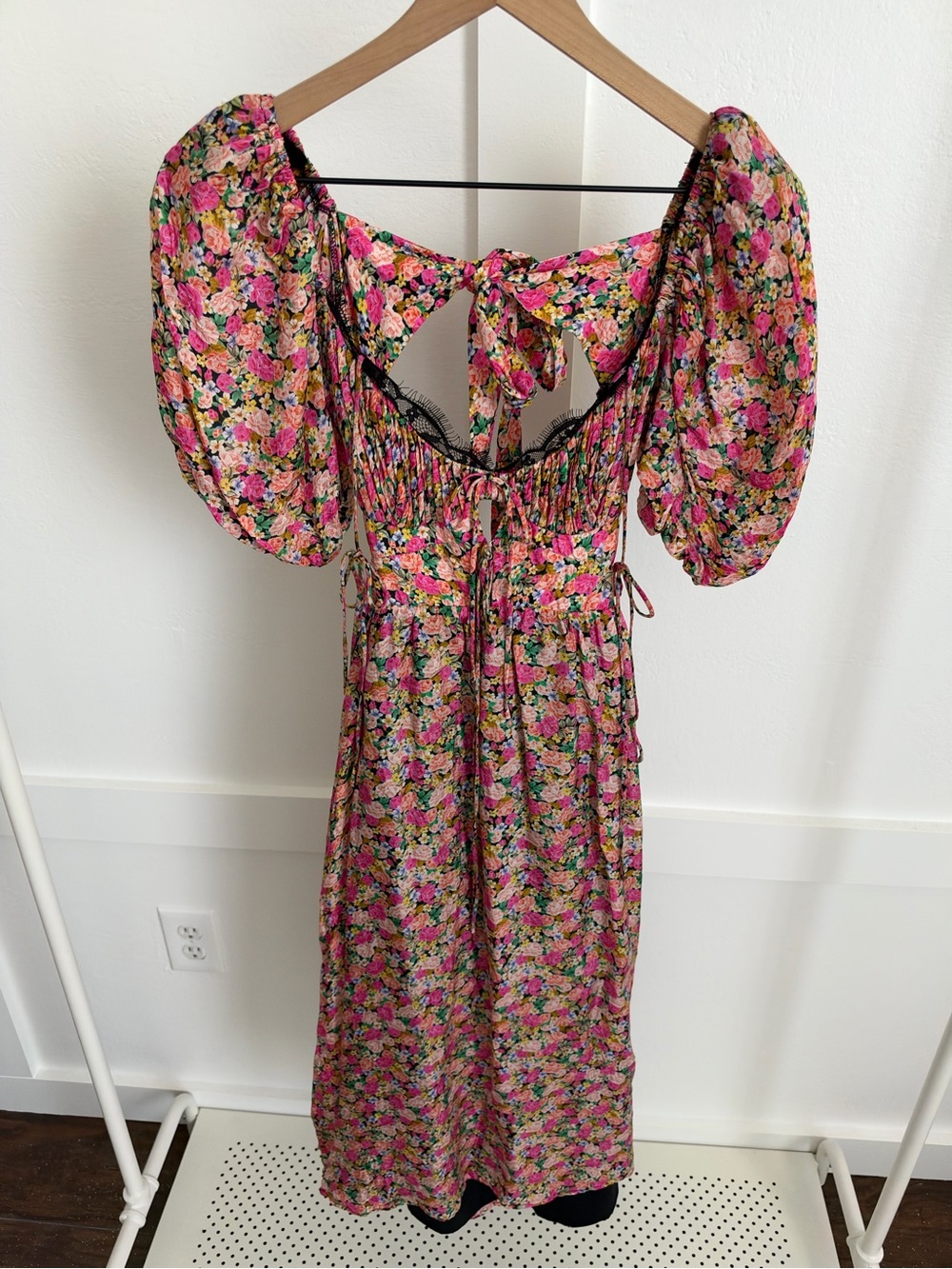 For Love & Lemons Isadora Floral Midi Dress